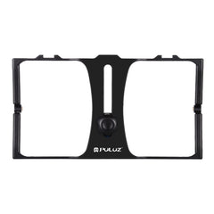 PULUZ Vlogging Live Broadcast Smartphone Video Rig Filmmaking Recording Handle Stabilizer Bracket for iPhone, Galaxy, Huawei, Xiaomi, HTC, LG, Google, and Other Smartphones, Vlogging Rig