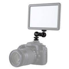 PULUZ Flash Hot Shoe Swivel Ball Head 1/4 inch Tripod Screw Magic Arm with Lock, Magic Arm