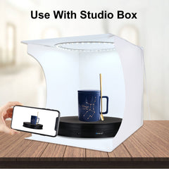 PULUZ 30cm USB Electric Rotating Turntable Display Stand Video Shooting Props Turntable for Photography, Load 10-20kg