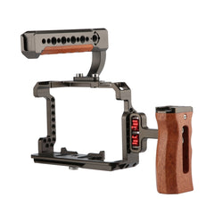 PULUZ Video Camera Cage Stabilizer for Sony A7 III & A7M3 / A7R3 & A7R III, without Handle