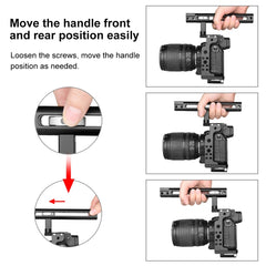 PULUZ Video Camera Cage Filmmaking Rig with Handle for Nikon Z6 / Z7