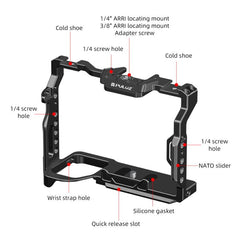 PULUZ Metal Camera Cage Stabilizer Rig for Sony A7 IV / ILCE-7M4 / A7M4 / A7M3 / A7R3 / A7R III / A7R5