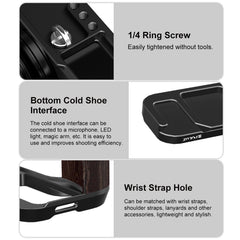 For Fujifilm X100VI PULUZ 1/4 inch Vertical Shoot Quick Release L Plate Bracket Base Holder, For Fujifilm X100VI