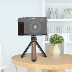 For Fujifilm X100VI PULUZ 1/4 inch Vertical Shoot Quick Release L Plate Bracket Base Holder, For Fujifilm X100VI