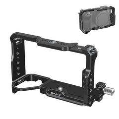 For Sony ILCE-A7CM2 / Alpha 7C II / Alpha 7CR PULUZ Metal Camera Cage Stabilizer Rig