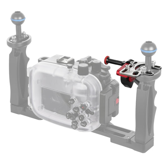 PULUZ Shutter Release Trigger Extension Adapter Lever Mount for Underwater Arm System