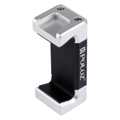 PULUZ Universal Phone Aluminum Alloy Clamp Holder Bracket with Cold Shoe For iPhone, Galaxy, Huawei, Xiaomi, Sony, HTC, Google and other Smartphones