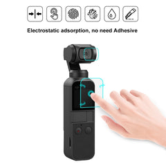 PULUZ 9H 2.5D HD Tempered Glass Lens Protector + Screen Film for DJI OSMO Pocket Gimbal