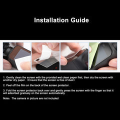 PULUZ 9H 2.5D HD Tempered Glass Lens Protector + Screen Film for DJI OSMO Pocket Gimbal