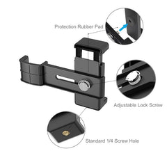 PULUZ Smartphone Fixing Clamp 1/4 inch Holder Mount Bracket for DJI OSMO Pocket / Pocket 2