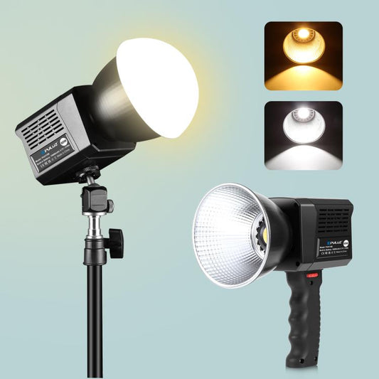 PULUZ 60W Studio Video Light 2500K-6500K Dual Color Temperature Professional Photography Fill Light