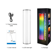 PULUZ 17cm Photo Handheld Full Color RGB Stick Light Magnetic LED Fill Light