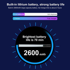 PULUZ 132 LEDs Photo Handheld Stick Light Full Color RGB Fill Light