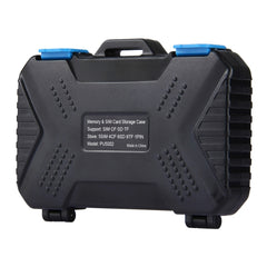 PULUZ 27 in 1 Memory Card Case for 4CF + 8SD + 9TF + 1Card PIN + 1Standard SIM + 2Micro-SIM + 2Nano-SIM