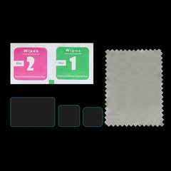 PULUZ for GoPro HERO12 Black /11 Black /10 Black /9 Black Lens + LCD Display 9H 2.5D Tempered Glass Film