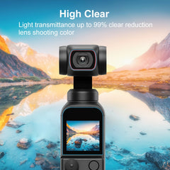 PULUZ 9H 2.5D HD Tempered Glass Lens Protector + Screen Film for DJI OSMO Pocket 2