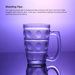 PULUZ 29cm Photography Acrylic Reflective Display Table Background Board