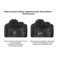 PULUZ 2.5D 9H Tempered Glass Film for Canon 100D, Compatible with Canon 100D / M3 / G1X2, For Canon 100D
