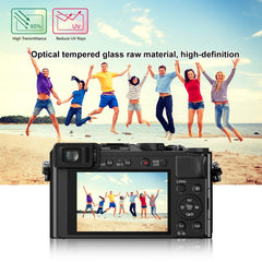 PULUZ 2.5D 9H Tempered Glass Film for Panasonic DMC-LX100, Compatible with Panasonic TX1 / TX2 / LX100II / LX100 / GF2 / GF3 / GF5 / GF6 / WEA / GM1 / FL1GK / GX7 / GF9  / GF8  / GF7 / GM1S / TZ70 / TZ90 / TZ85 / FZ85 / TZ57, FUJIFILM A1/ A2 / XM1/ X30...