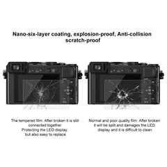 PULUZ 2.5D 9H Tempered Glass Film for Panasonic DMC-LX100, Compatible with Panasonic TX1 / TX2 / LX100II / LX100 / GF2 / GF3 / GF5 / GF6 / WEA / GM1 / FL1GK / GX7 / GF9  / GF8  / GF7 / GM1S / TZ70 / TZ90 / TZ85 / FZ85 / TZ57, FUJIFILM A1/ A2 / XM1/ X30...