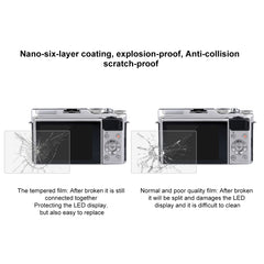 PULUZ 2.5D 9H Tempered Glass Film for Fujifilm X-A3, Compatible with Fujifilm X-T1 / X-T2 / X-A5 / X-A10 / X-A20, X-A3 Protector