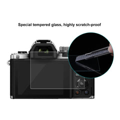 PULUZ 2.5D 9H Tempered Glass Film for Olympus EM10 / II / III / OM-D / EM-1/ II / III / E-P5 / E-PL7 / E-PL8 / 8 / 9 EM5 II / PEN-F / EM1X, Nikon 1V3, Panasonic GF6 / G99 / GX7III GX8 / GH3, Fujifilm X-H1