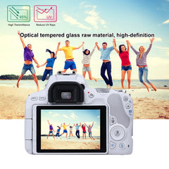 PULUZ 2.5D 9H Tempered Glass Film for Canon EOS 200D / 200D II, Compatible with Canon KISS X9 / EOS Rebel SL2, Panasonic S1H, For Canon 200D