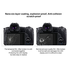 PULUZ 2.5D 9H Tempered Glass Film for Canon EOS R, Compatible with Panasonic S1/ S1R, Sigma FP, For Canon EOS R