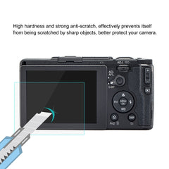 PULUZ 2.5D 9H Tempered Glass Film for Ricoh GR II /  GR, Compatible with Casio ZS29 / ZS28 / ZS27 / Z550, Panasonic SZ10, Sony A58 / 55 / DSC-WX60 / DSC-W730, Canon IXY210 / A3300 /  SX70 / S90 / G1X, For Ricoh GR II