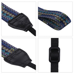 PULUZ Retro Ethnic Style Multi-color Series Shoulder Neck Strap Camera Strap for SLR / DSLR Cameras