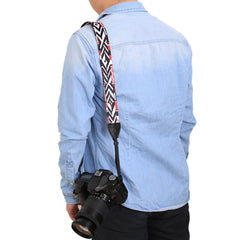 PULUZ Retro Ethnic Style Multi-color Series Shoulder Neck Strap Camera Strap for SLR / DSLR Cameras