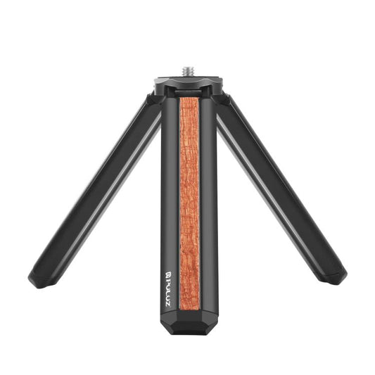 PULUZ Inlaid Wood Desktop Vlogging Live Tripod Holder, Inlaid Wood Tripod