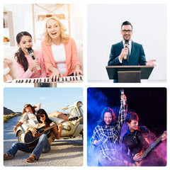 PULUZ UHF Wireless Dynamic Microphone with LED Display