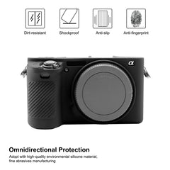 PULUZ Soft Silicone Protective Case for Sony ILCE-6500, For Sony ILCE-6500, For Sony A6500