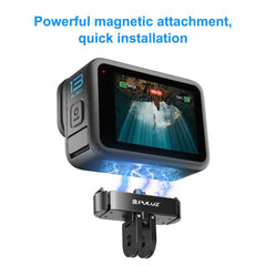 For GoPro HERO13 Black PULUZ Magnetic Quick Release Metal Base