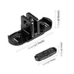 PULUZ Quick Release Magnetic Folding Base Adapter for GoPro HERO12 Black /11 Black /11 Black mini /10 Black /9 Black /8 Black / Max