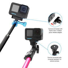 PULUZ Quick Release Magnetic Folding Base Adapter for GoPro HERO12 Black /11 Black /11 Black mini /10 Black /9 Black /8 Black / Max