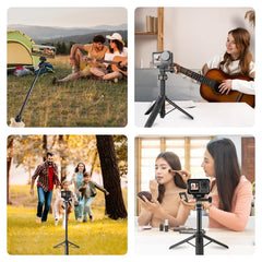 PULUZ Mini Magnetic Quick Release Selfie Stick Tripod