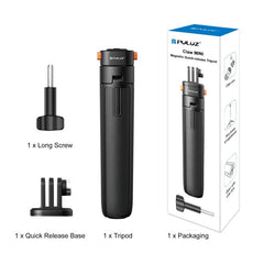 PULUZ Mini Magnetic Quick Release Selfie Stick Tripod
