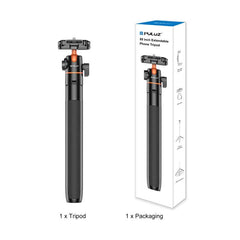 PULUZ 1.3m Phone Selfie Stick Tripod Vlog Live Streaming Holder with Phone Clip