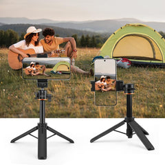 PULUZ Mini Phone Camera Extension Tripod Stand 360 Degree Ball Head Cold Shoe Selfie Stick