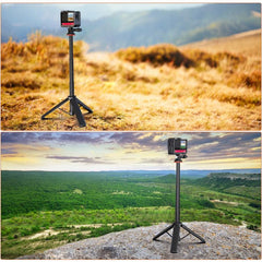 PULUZ Action Camera Extension Tripod Selfie Stick Stand for GoPro