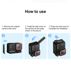 PULUZ Aluminum Alloy Battery Side Interface Cover for Insta360 Ace Pro 2