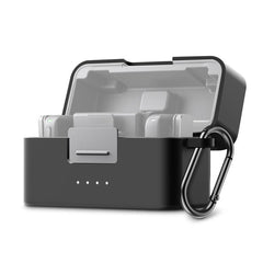 For DJI Mic Mini PULUZ Charging Case Silicone Scratch-proof Protective Cover