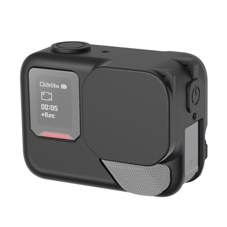 For Insta360 Ace Pro 2 PULUZ Body Silicone Protective Case with Lens Cap & Strap