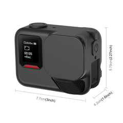 For Insta360 Ace Pro 2 PULUZ Body Silicone Protective Case with Lens Cap & Strap