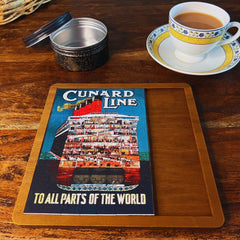Vintage Poster - Life Aboard Cunard MINI QT