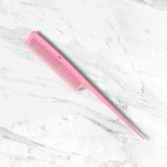 Rawr Plastic Tail Comb - Pink