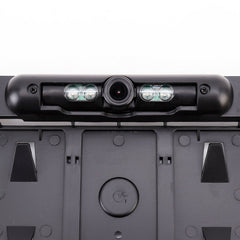 European Car License Plate Frame Rear View Camera, Size: 52.8cm x 12.6cm