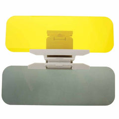 2 in 1 HD Car Anti-Glare Dazzling Goggle Day Night Vision Driving Mirror Sun Visors